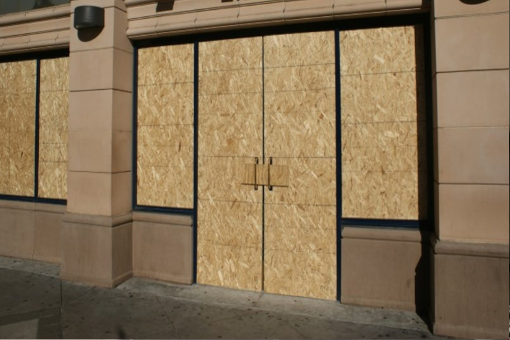 Boarding Up in Tufnell Park, N19